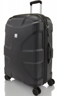 Большой чемодан из поликарбоната 90 л Titan X2, черный