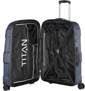 Велика валіза із полікарбонату 90 л Titan X2 Navy