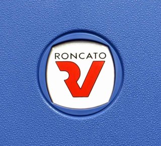 Большой чемодан из полипропилена 85 л Roncato Ghibli Blue