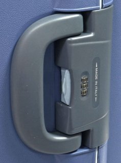 Большой чемодан из полипропилена 85 л Roncato Shuttle Dark Blue
