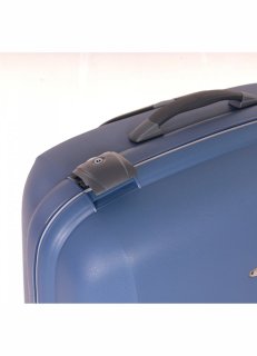 Большой чемодан из полипропилена на 2-х колесах 85 л Roncato Flexi, синий