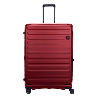 Велика валіза Lojel Cubo V4 з полікарбонату на 120/130 л Бордовий