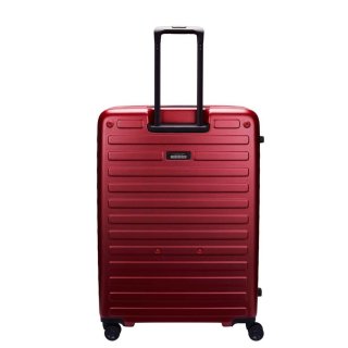 Велика валіза Lojel Cubo V4 з полікарбонату на 120/130 л Бордовий