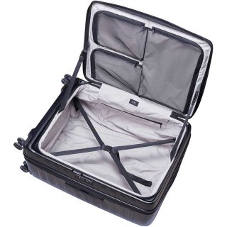 Большой чемодан Lojel Cubo V4 из поликарбоната на 120/130 л Черный