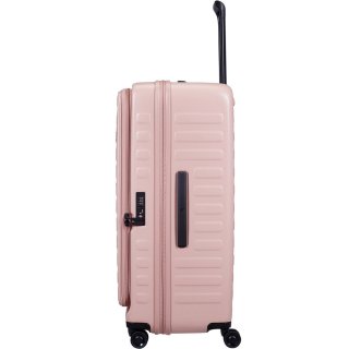 Большой чемодан Lojel Cubo V4 из поликарбоната на 120/130 л Розовый