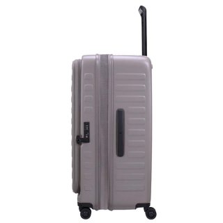 Большой чемодан Lojel Cubo V4 из поликарбоната на 120/130 л Серый