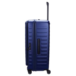 Большой чемодан Lojel Cubo V4 из поликарбоната на 120/130 л Синий