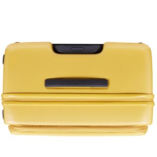 Большой чемодан Lojel Cubo V4 из поликарбоната на 120/130 л Желтый