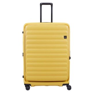 Большой чемодан Lojel Cubo V4 из поликарбоната на 120/130 л Желтый