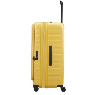 Большой чемодан Lojel Cubo V4 из поликарбоната на 120/130 л Желтый