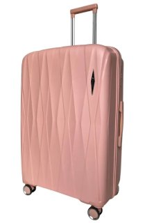Велика валіза Madisson Snowball – 100 л, 4,2 кг Рожева
