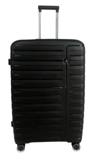 Велика валіза Madisson Snowball – 106 / 123 л, 4,5 кг Чорний