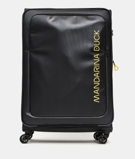 Велика валіза Mandarina Duck ECO COATED розміру XL вагою 3,8 кг Чорна