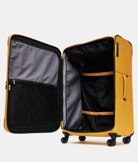 Велика валіза Mandarina Duck ECO COATED розміру XL вагою 3,8 кг Жовта