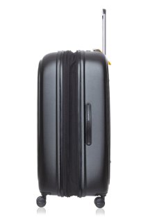 Большой чемодан Mandarina Duck LOGODUCK XL из поликарбоната с расширением Черный