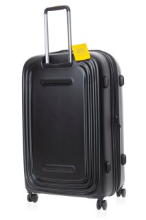 Большой чемодан Mandarina Duck LOGODUCK XL из поликарбоната с расширением Черный