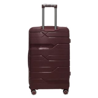 Большой чемодан Milano Bag 115/132 л из полипропилена 4,4 кг Бордовый
