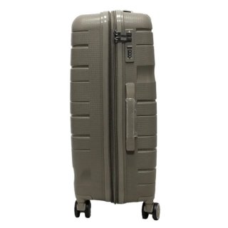 Большой чемодан Milano Bag 115/132 л из полипропилена 4,4 кг Шампань
