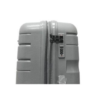 Велика валіза Milano Bag 115/132 л із поліпропілену 4,4 кг Сіра