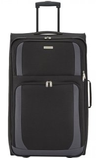 Большой чемодан на 2-х колесах 86 л Travelite Paklite Rocco, черный