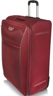 Большой чемодан на 2-х колесах 90/100 л Roncato Ready, красный