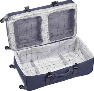 Велика валіза на 4-х колесах 101,5 л Kipling Cyrah L True Blue