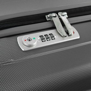 Большой чемодан на 4-х колесах 75 л Roncato Unica Anthracite