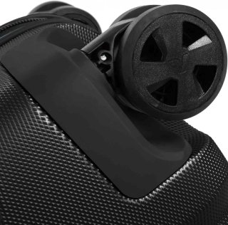 Большой чемодан на 4-х колесах 75 л Roncato Unica Black