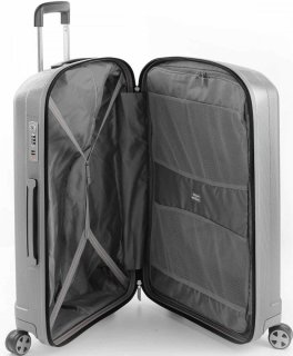Большой чемодан на 4-х колесах 75 л Roncato Unica Silver