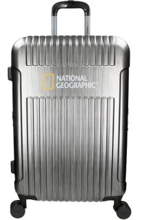 Большой чемодан на 4-х колесах 90/100 л National Geographic Transit, черный