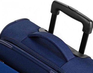 Большой чемодан на 4-х колесах 91/104 л Travelite Delta, синий