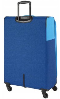 Большой чемодан на 4-х колесах 92/105 л Travelite NEOPAK, синий