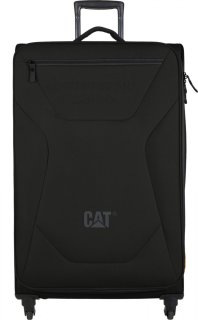 Большой чемодан на 4-х колесах 95 л CAT Easy, черный
