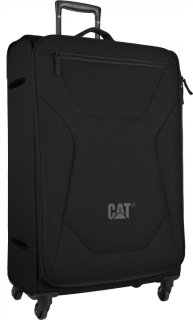 Большой чемодан на 4-х колесах 95 л CAT Easy, черный