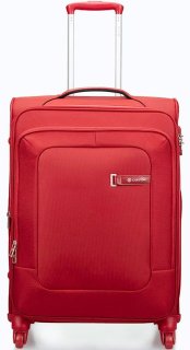 Большой чемодан на 4-х колесах 96/110 л Carlton Neo-pack, красный