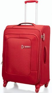 Большой чемодан на 4-х колесах 96/110 л Carlton Neo-pack, красный