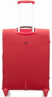 Большой чемодан на 4-х колесах 96/110 л Carlton Neo-pack, красный