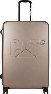 Большой чемодан на 4-х колесах 97 л CAT CAT-D, коричневый