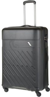 Большой чемодан на 4-х колесах 98 л Travelite Vinda, черный