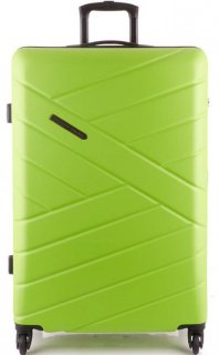 Большой чемодан на 4-х колесах 99 л Travelite Bliss Green