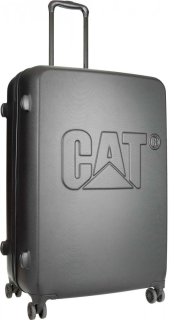 Велика валіза на 4-х колесах 97 л CAT CAT-D, чорний