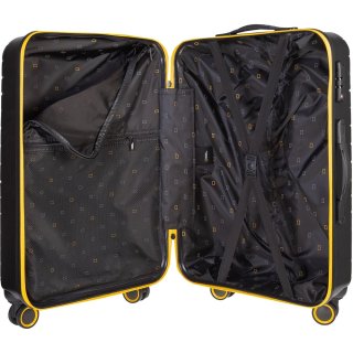 Большой чемодан National Geographic New Style на 104 л весом 4,2 кг из пластика Черный