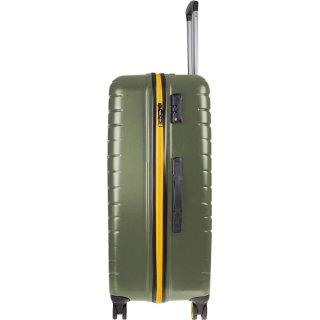 Большой чемодан National Geographic New Style на 104 л весом 4,2 кг из пластика Хаки