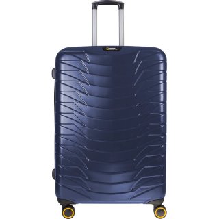 Большой чемодан National Geographic New Style на 104 л весом 4,2 кг из пластика Синий