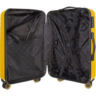Большой чемодан National Geographic New Style на 104 л весом 4,2 кг из пластика Желтый