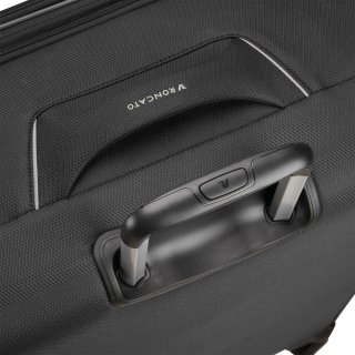 Велика валіза Roncato Ironik 2.0 – 102/119 л, 3,6 кг Чорна