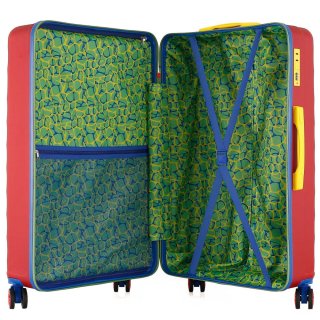 Велика валіза Semi Line – 100 л, 4,08 кг Червона