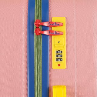 Большой чемодан Semi Line – 100 л, 4,08 кг Розовый