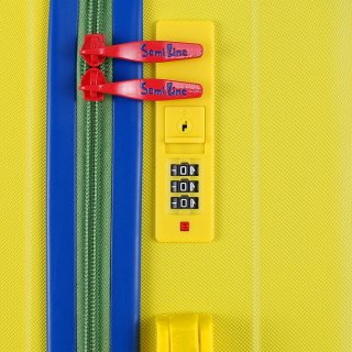 Велика валіза Semi Line – 100 л, 4,08 кг Жовта