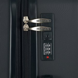 Велика валіза Semi Line – 103 / 123 л, 4 кг Чорна